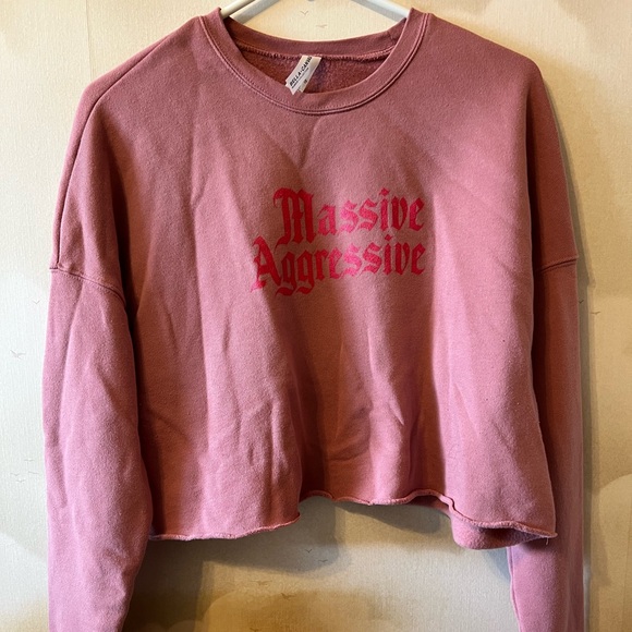 Our Flag Means Death Fleece Crop Sweatshirt - Picture 5 of 9